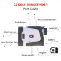 6x professional multifunction laser range finder